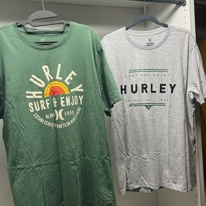 2 Hurley Short Sleeve Tshirts